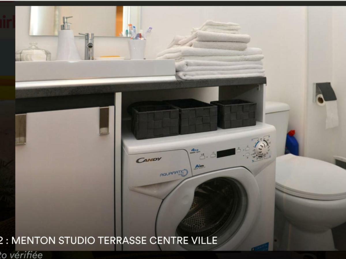 Appartement Cocon Centre Ville Menton Eksteriør bilde